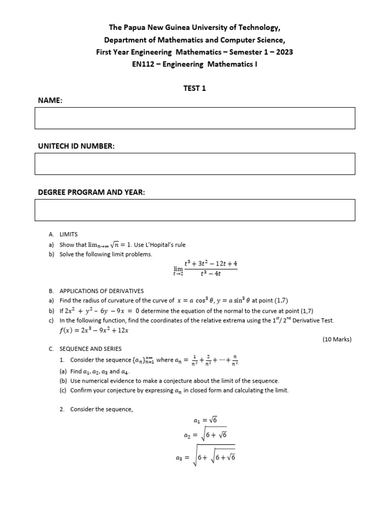 EN112 Practice Test 1 2023 2 | PDF