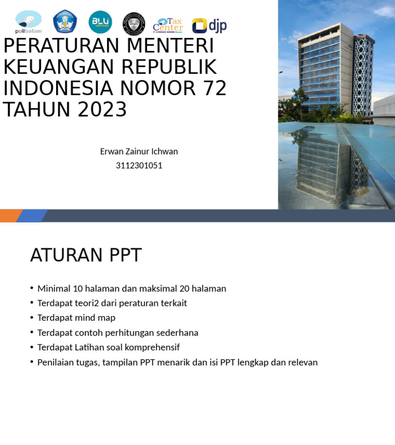 Template Ppt Pajak PDF