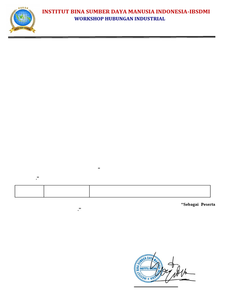 KASUS-KASUS HI DI TERUSKAN HRD-SP, SB. Dari IBSDMI | PDF