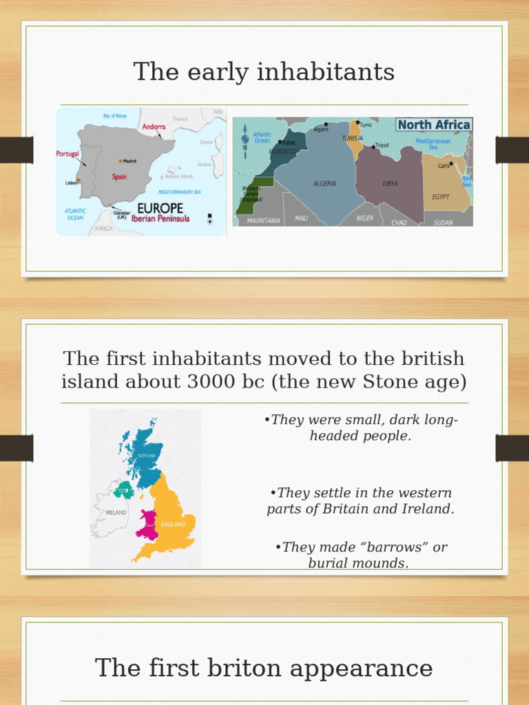 The Early Inhabitants | PDF