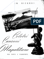 Celebri Canzoni Napoletane - 15 Songs - 1919 - Songbook