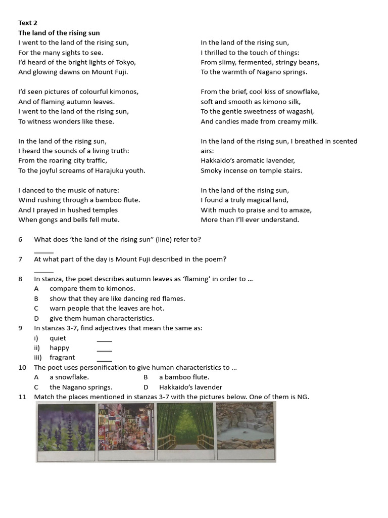 land of the rising sun song meaning