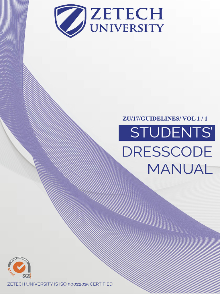 ZU - 2022 - DRESS CODE FINAL (2) - Compressed | PDF