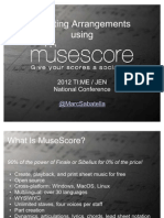 Creating Arrangements Using MuseScore