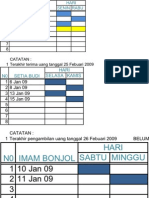 Jadwal Les