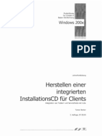 Herstellen integrierte InstallationsCD