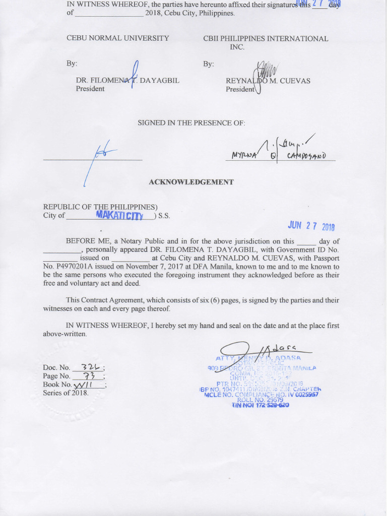 Contract Agreement | PDF