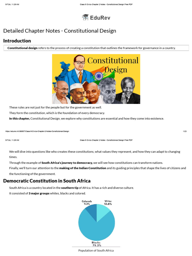 Class 9 Civics Solutions