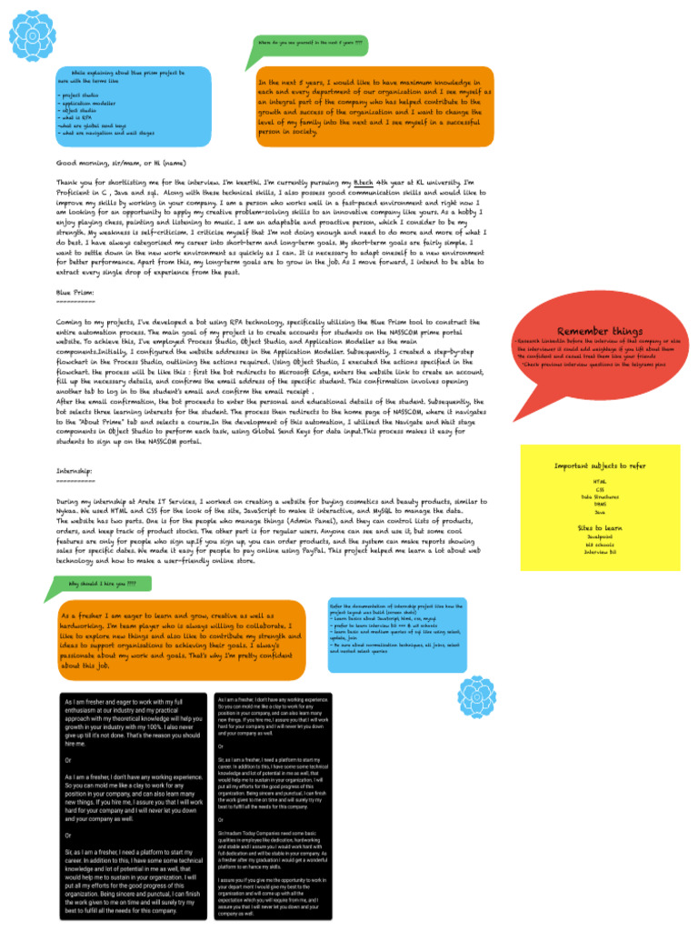 Interview | PDF