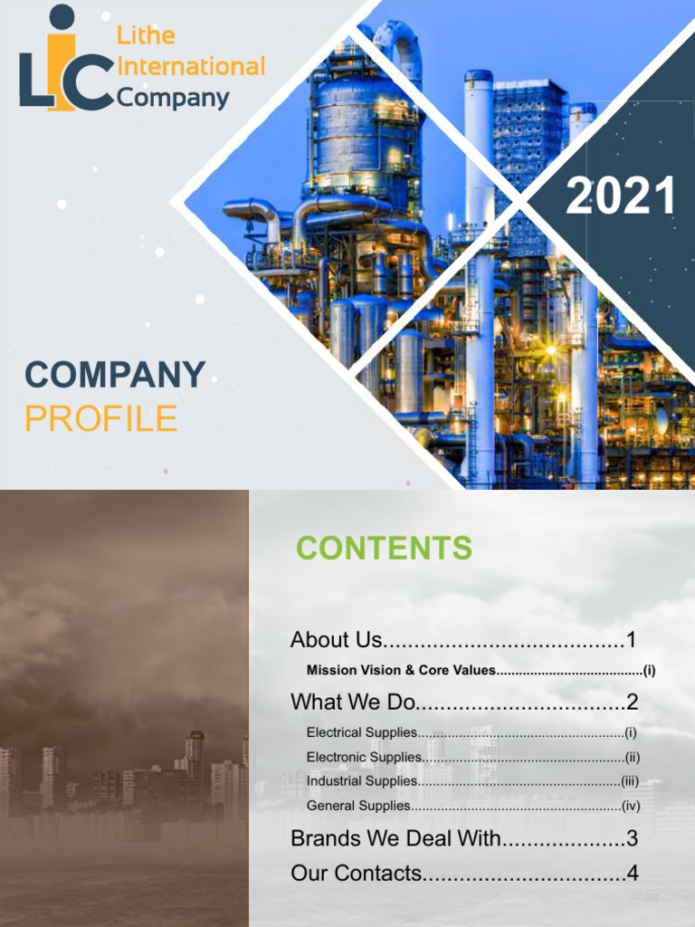 Company Profile Lithe | PDF