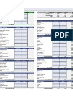 Personal Monthly Budget