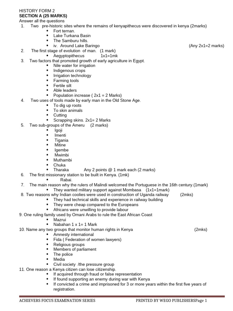 F2 History MS | PDF