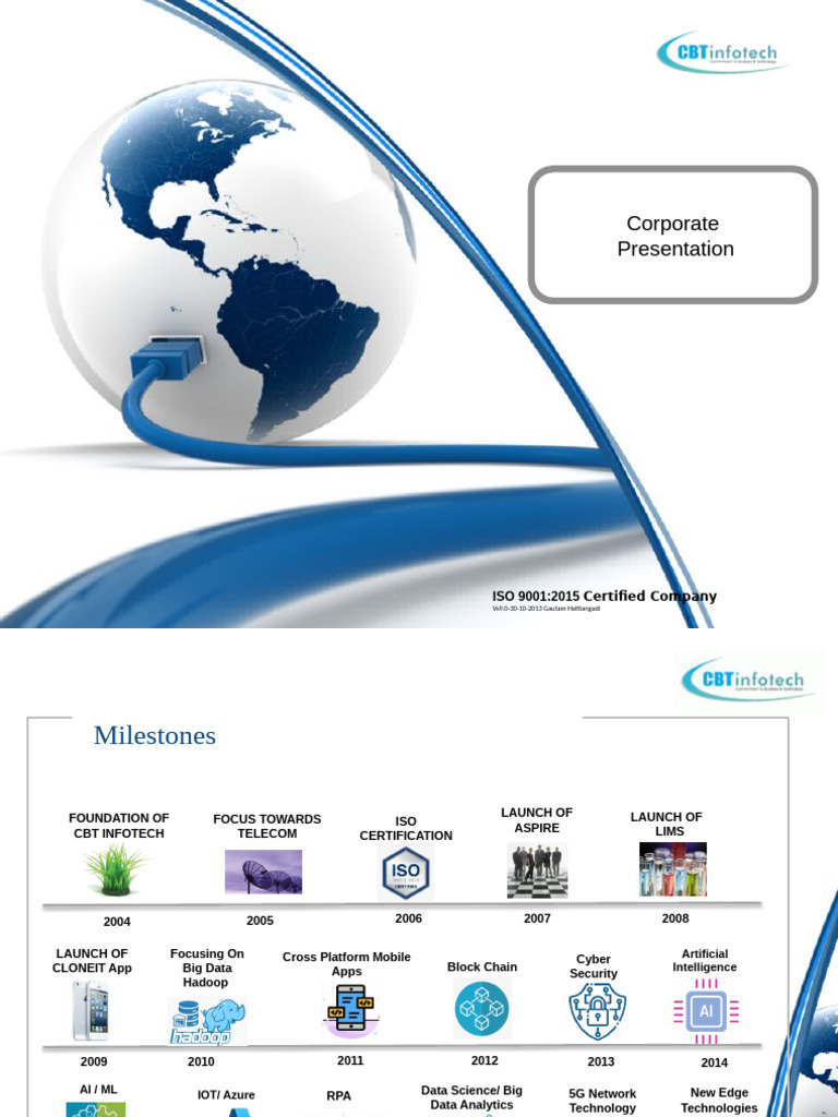 CBT Infotech Profile | PDF