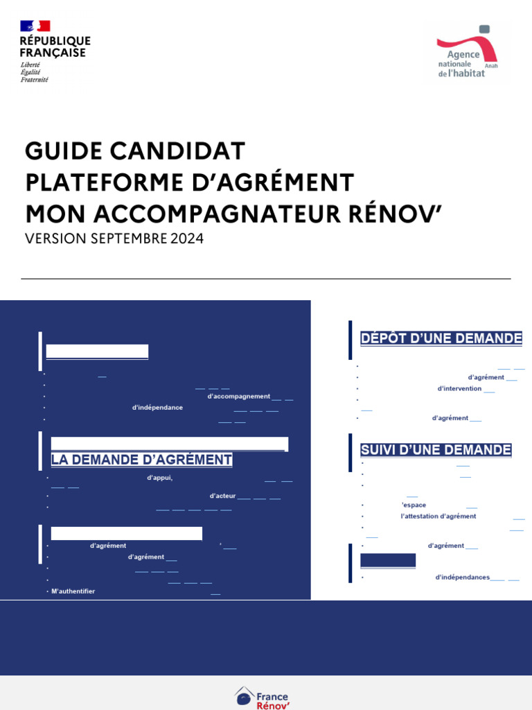 Guide candidat Plateforme d'agrément Mon Accompagnateur Rénov Octobre ...