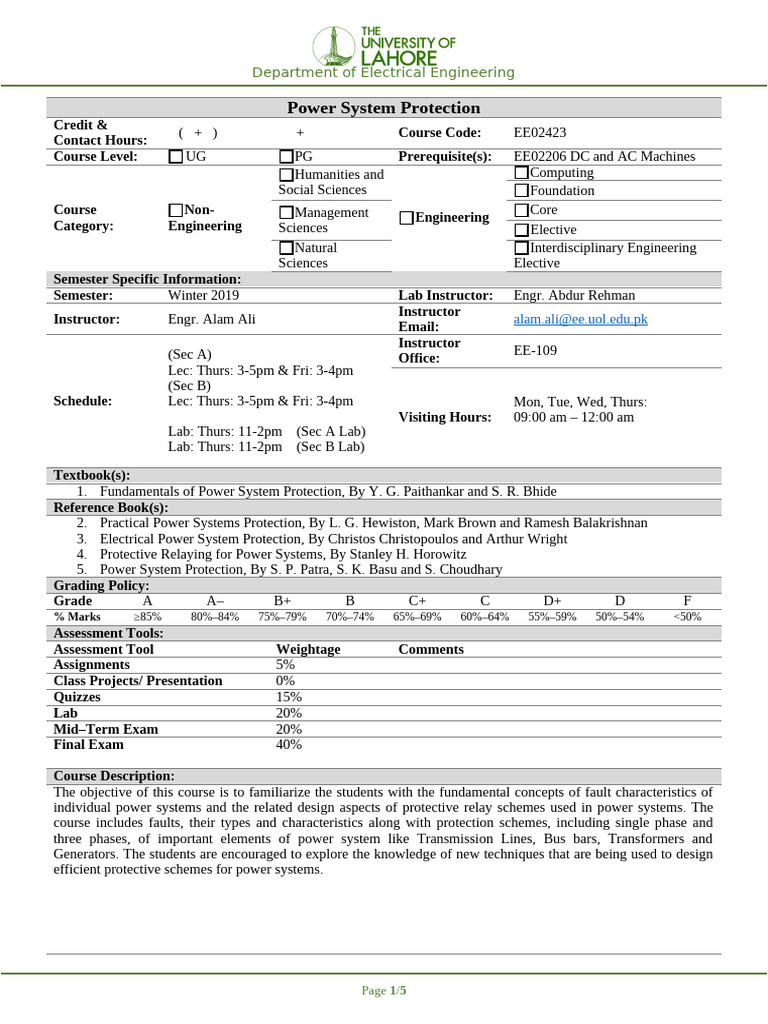 PSP Outline | PDF | Engineering