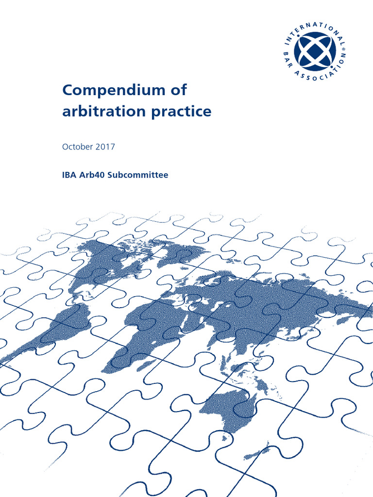 Compendium of Arbitration Practice - 2017 | PDF