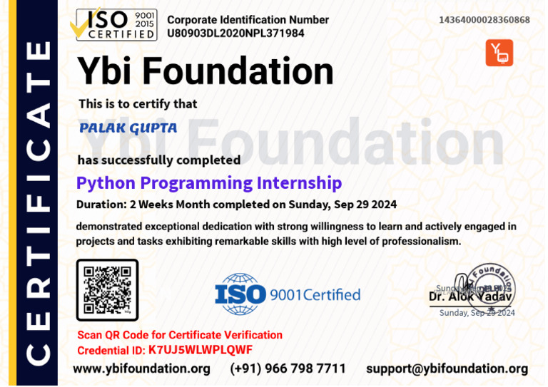 Python+Programming+Internship+(30days) | PDF