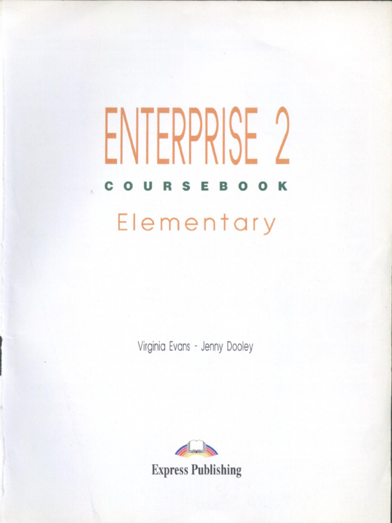 ENTERPRISE 2 Coursebook | PDF