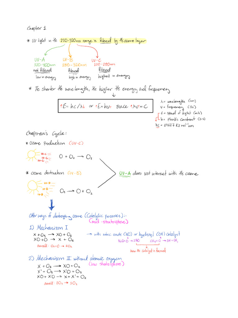 Environmental Chemistry Notes | PDF