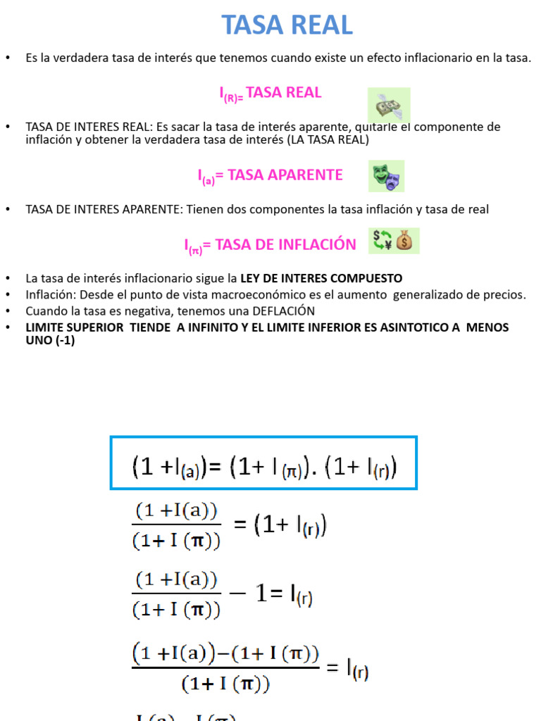 Tasa Real - Ej 120 y 124 Fin | PDF