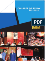 IIT Delhi Courses of Study 2011-12