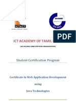 ICT Academy OF Tamil Nadu: Student Certification Program