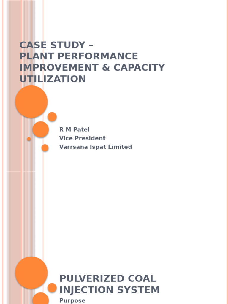 Case Study - Performance Improvement | PDF