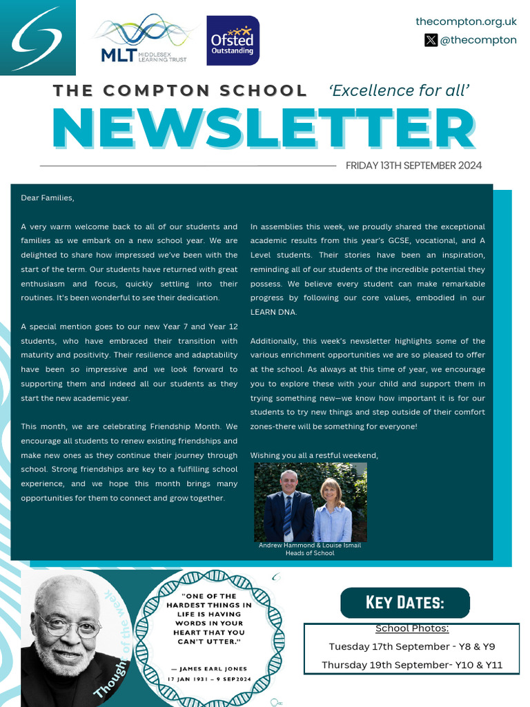 Issue 1 Weekly Newsletter 13.09.24 1 | PDF