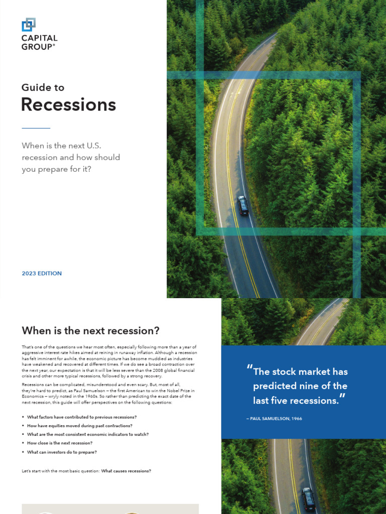 American Funds Guide To Recession | PDF