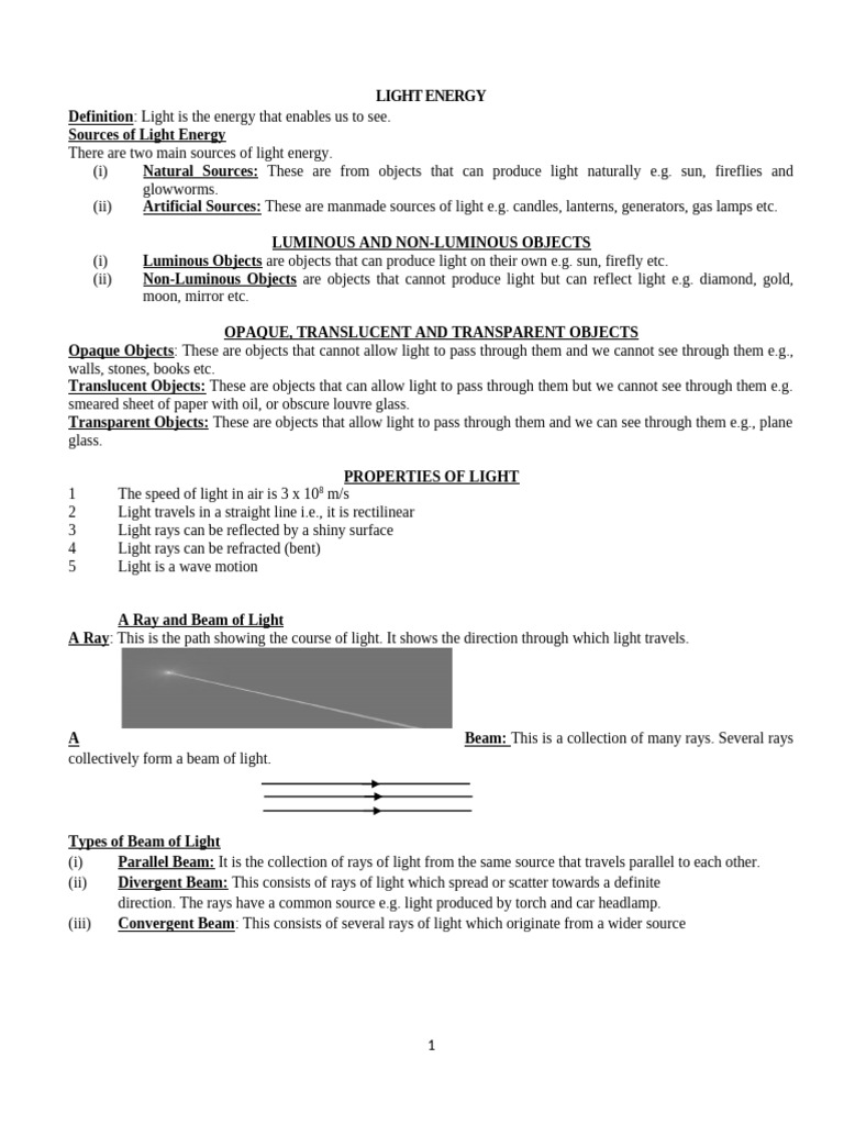 2044-25 Note On Light Energy 2 | PDF