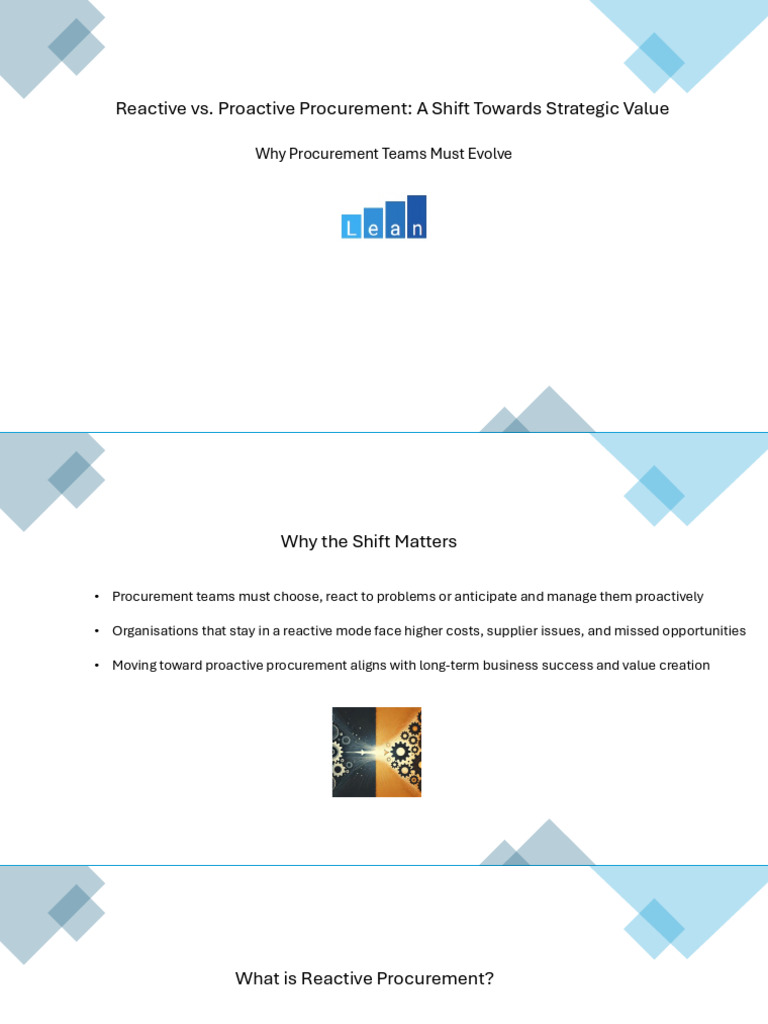 Proactive Training | PDF