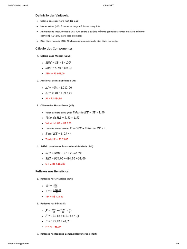PDF de Estudo Calculo GPT | PDF