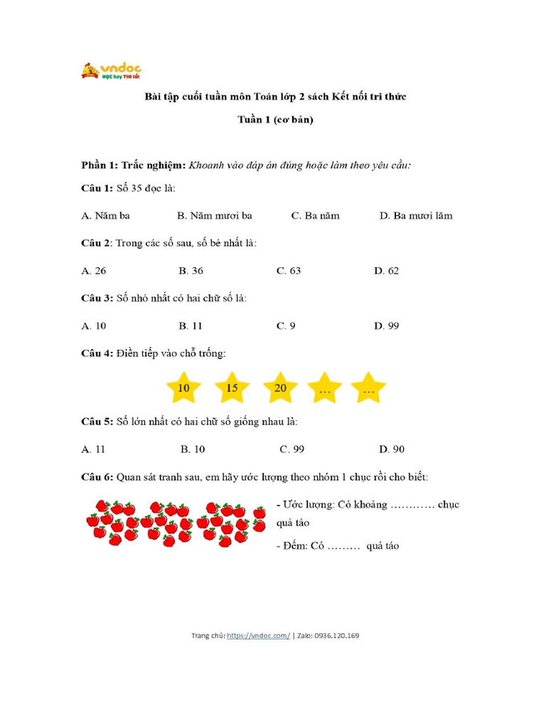 Toán L P 1 | PDF