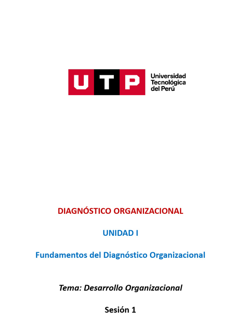 S01 - s1 - Desarrollo Organizacional | PDF | Business | Economias