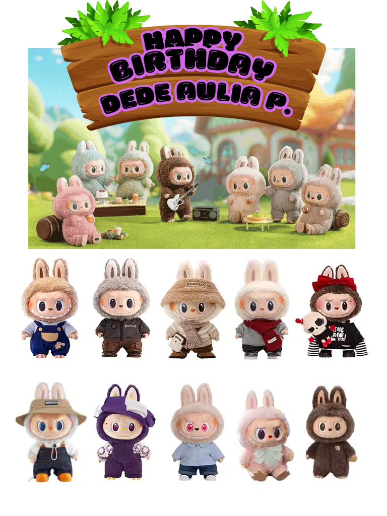 Labubu Catk Topper | PDF