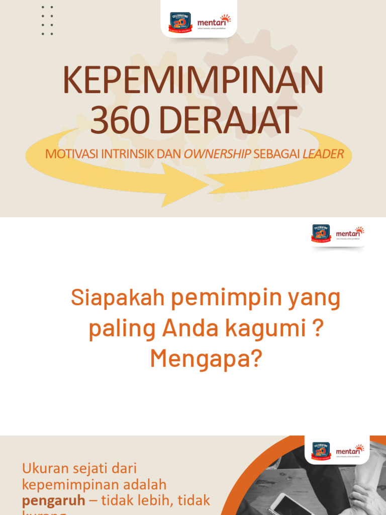 Leadership 360 Derajat - YKKM | PDF
