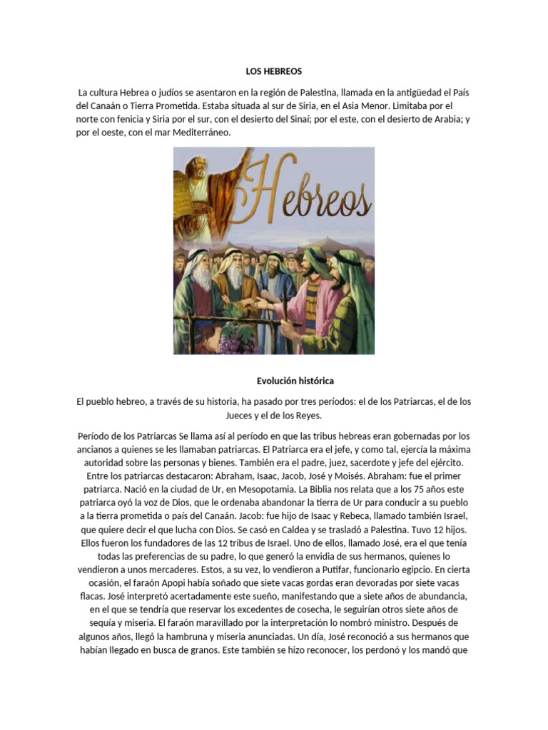 Los Hebreos | PDF | Reino de judá | Historia