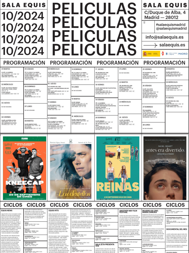 Programa de OCTUBRE 2024 1 | PDF
