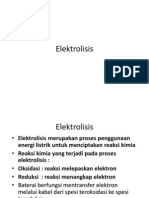 Elektrolisis