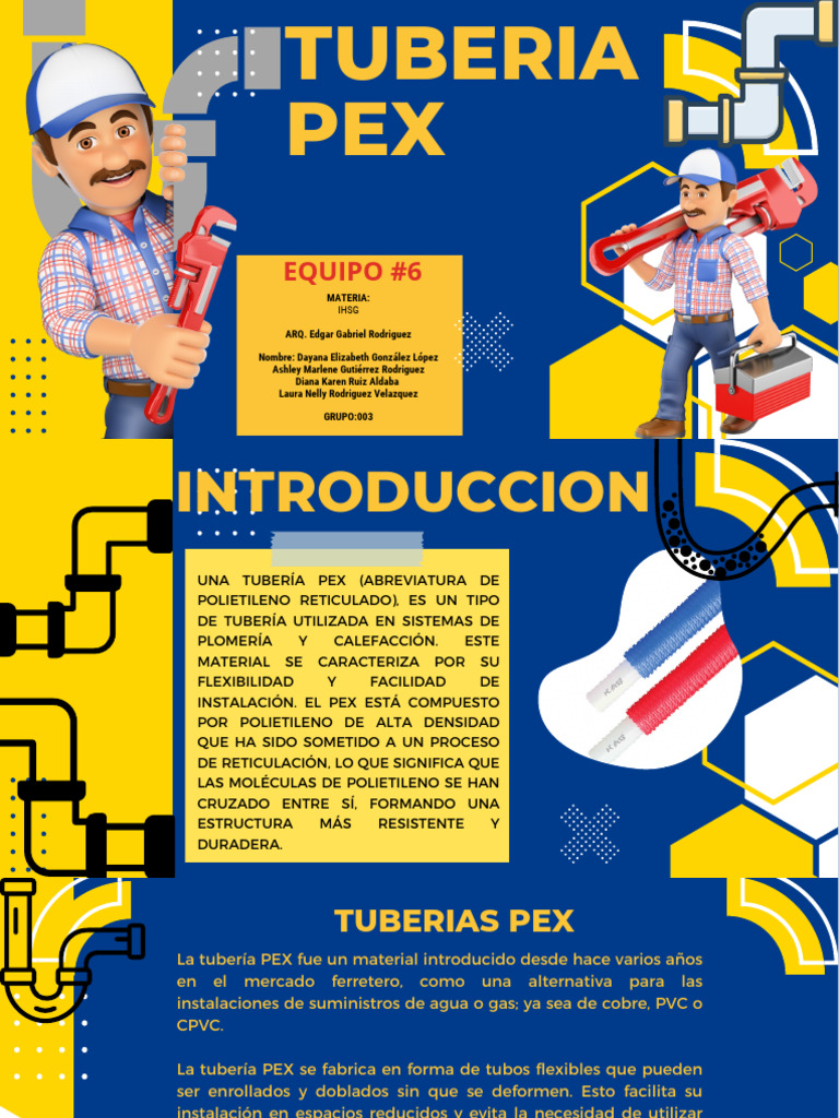 Vantagens da Tuberia PEX em Plomería | PDF | Substancias químicas ...