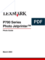 P700 Series Photo Jetprinter™