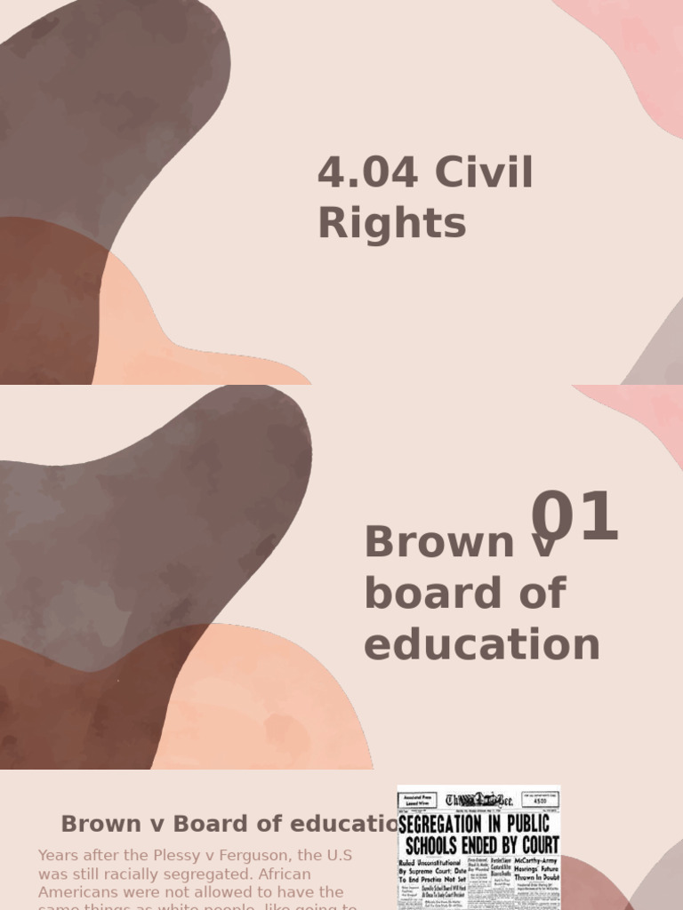 4.04 Civil Rights | PDF