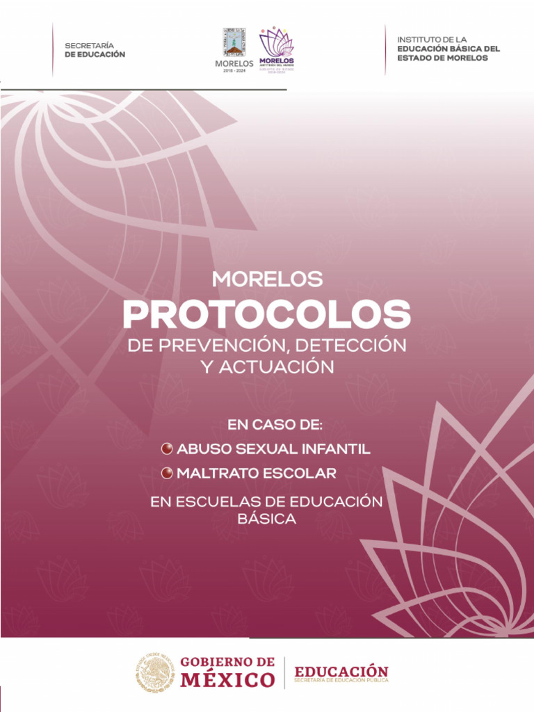 Protocolos de Prevencion, Deteccion y Actuacion en Casos de Abuso ...