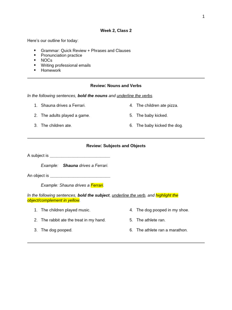 Materials - Week 2, Class 2 | PDF