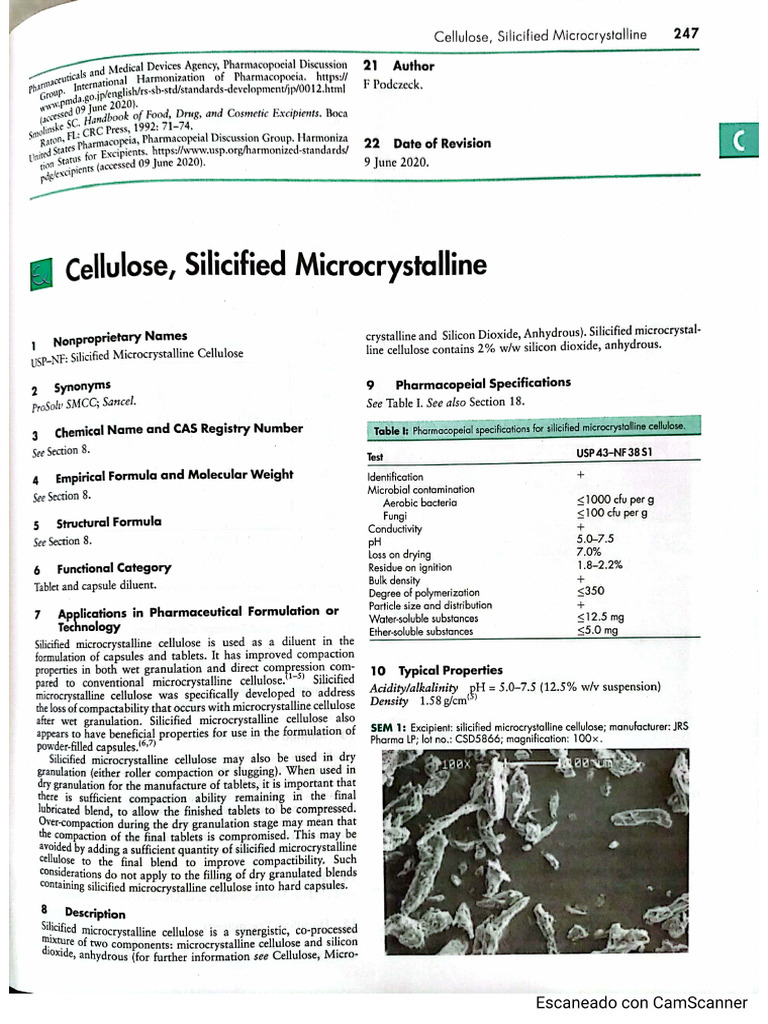 Prosolv SMCC | PDF