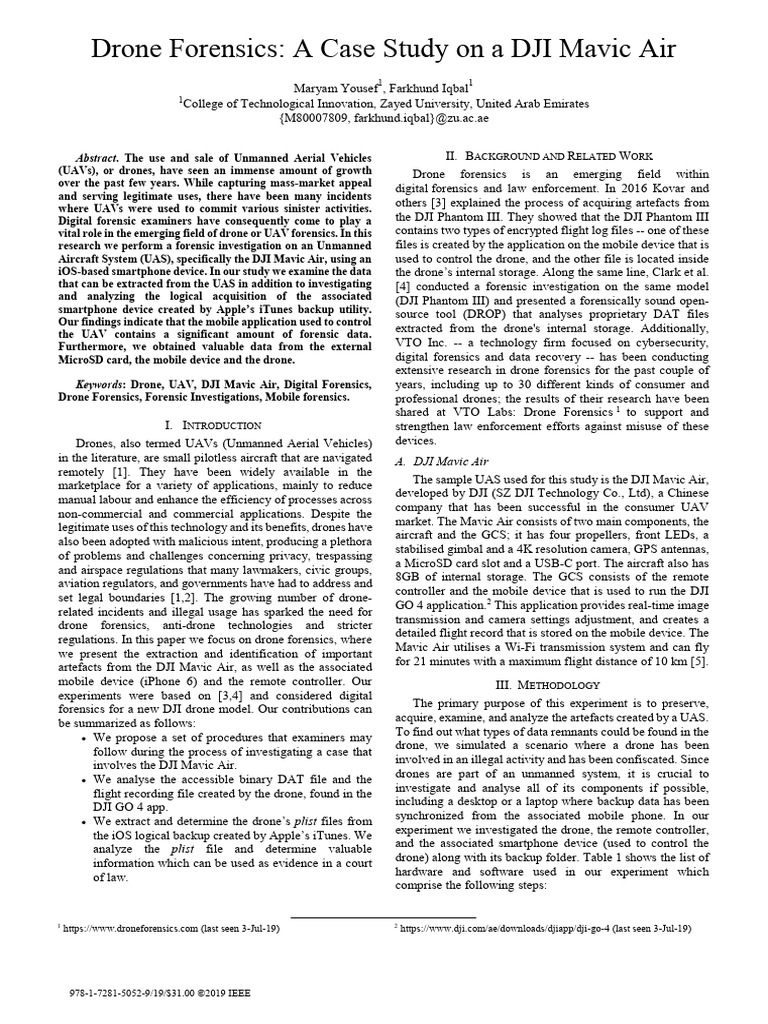 Case Study On Mavic Air | PDF