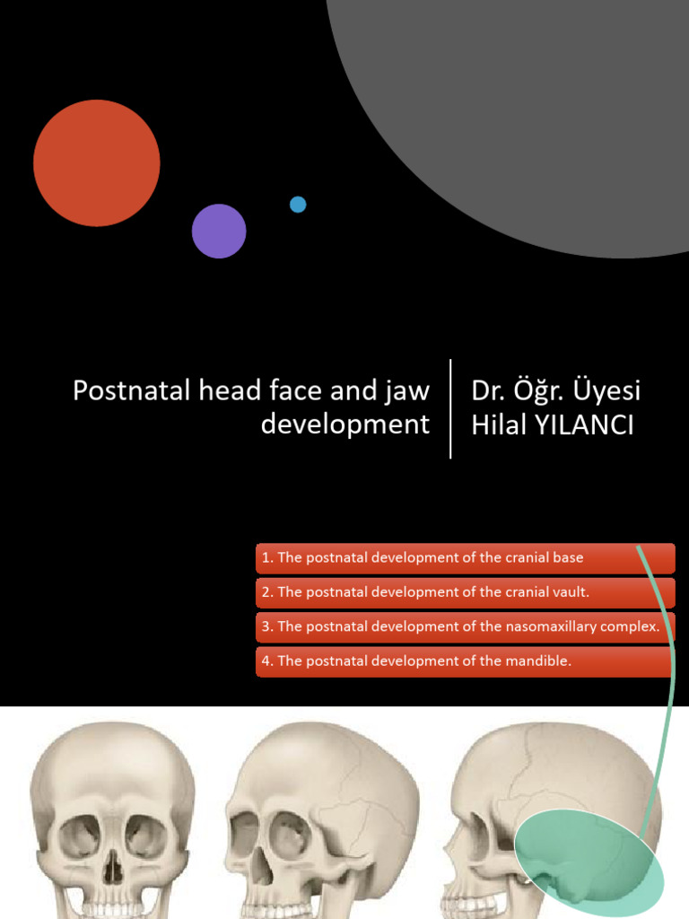 Postnatal Growth and Development of Head, Face and Jaws | PDF
