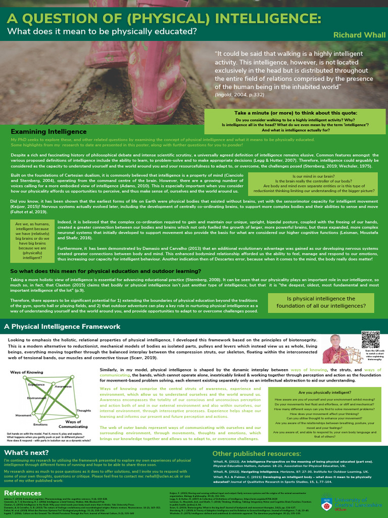 Exploring Physical Intelligence in Education | PDF | Experience ...