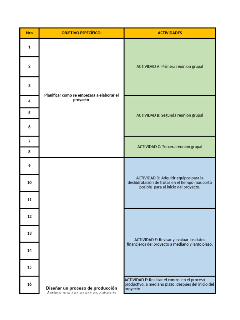 Cronograma Project Mica | PDF