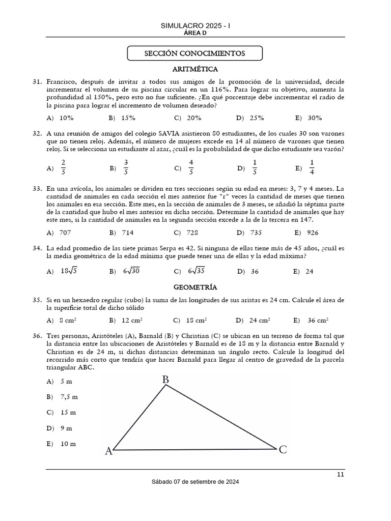 Area D | PDF | Teaching Methods & Materials